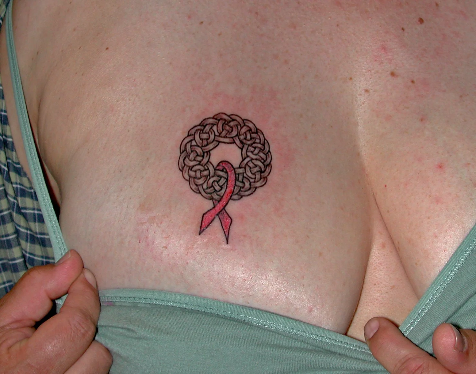 breast cancer memorial ring