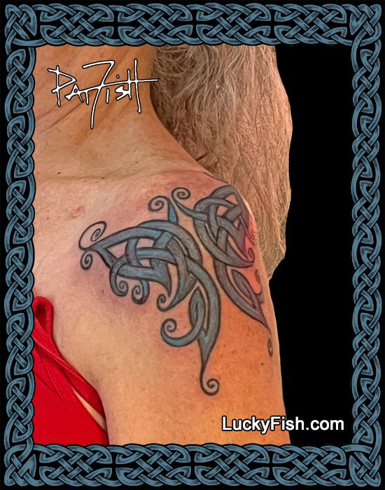 Timeless Elegance Meets Raw Power: The Tribal Dragon Tattoo — LuckyFish,  Inc. and Tattoo Santa Barbara