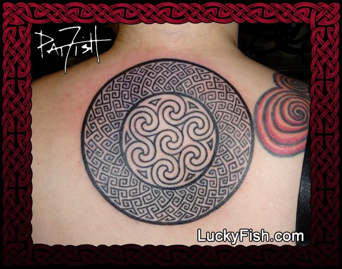 Key Whole Celtic Pictish Tattoo Design