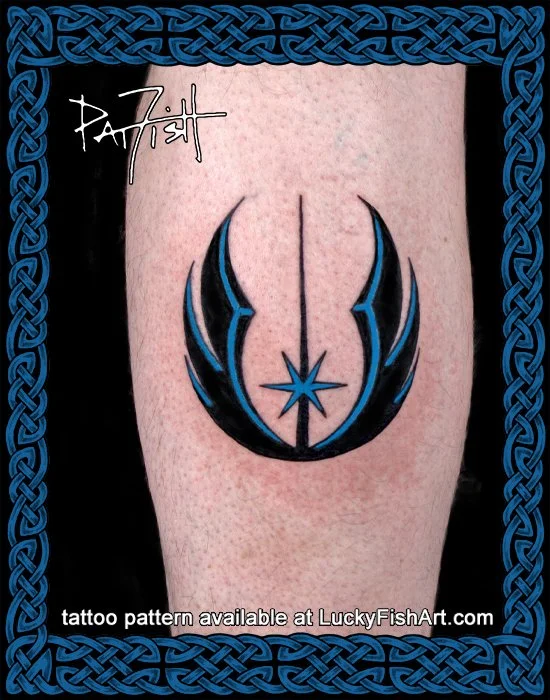 Jedi Symbol Tattoo Design