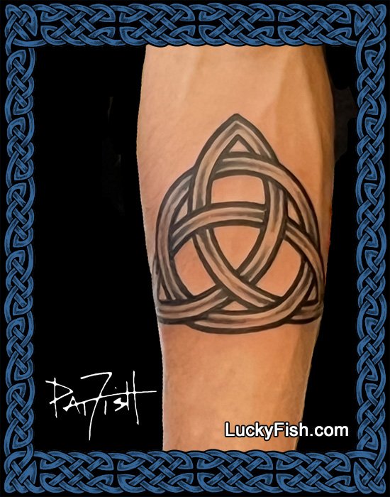 Scottish Triquetra Tattoo Design — LuckyFish, Inc. and Tattoo Santa Barbara