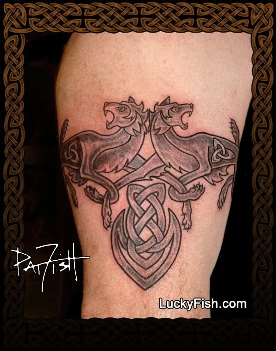 Brotherhood Order of the Arrow Celtic Tattoo Design