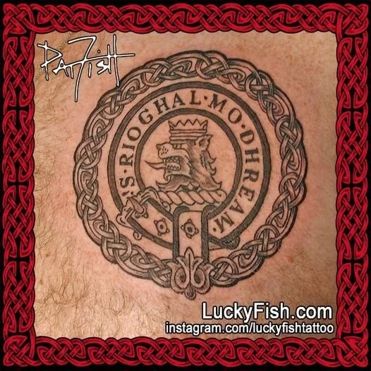 MacGregor Scottish clan badge