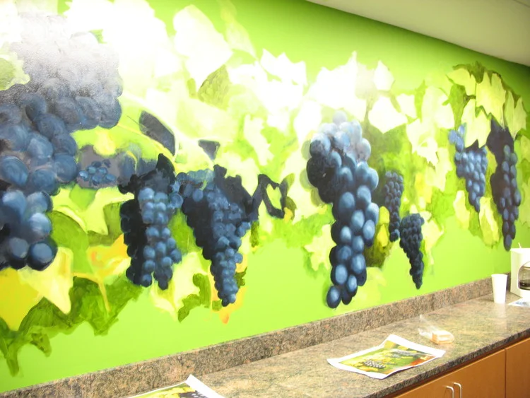 Vineyard Mural at Duke Law School • Durham, NC • 2008