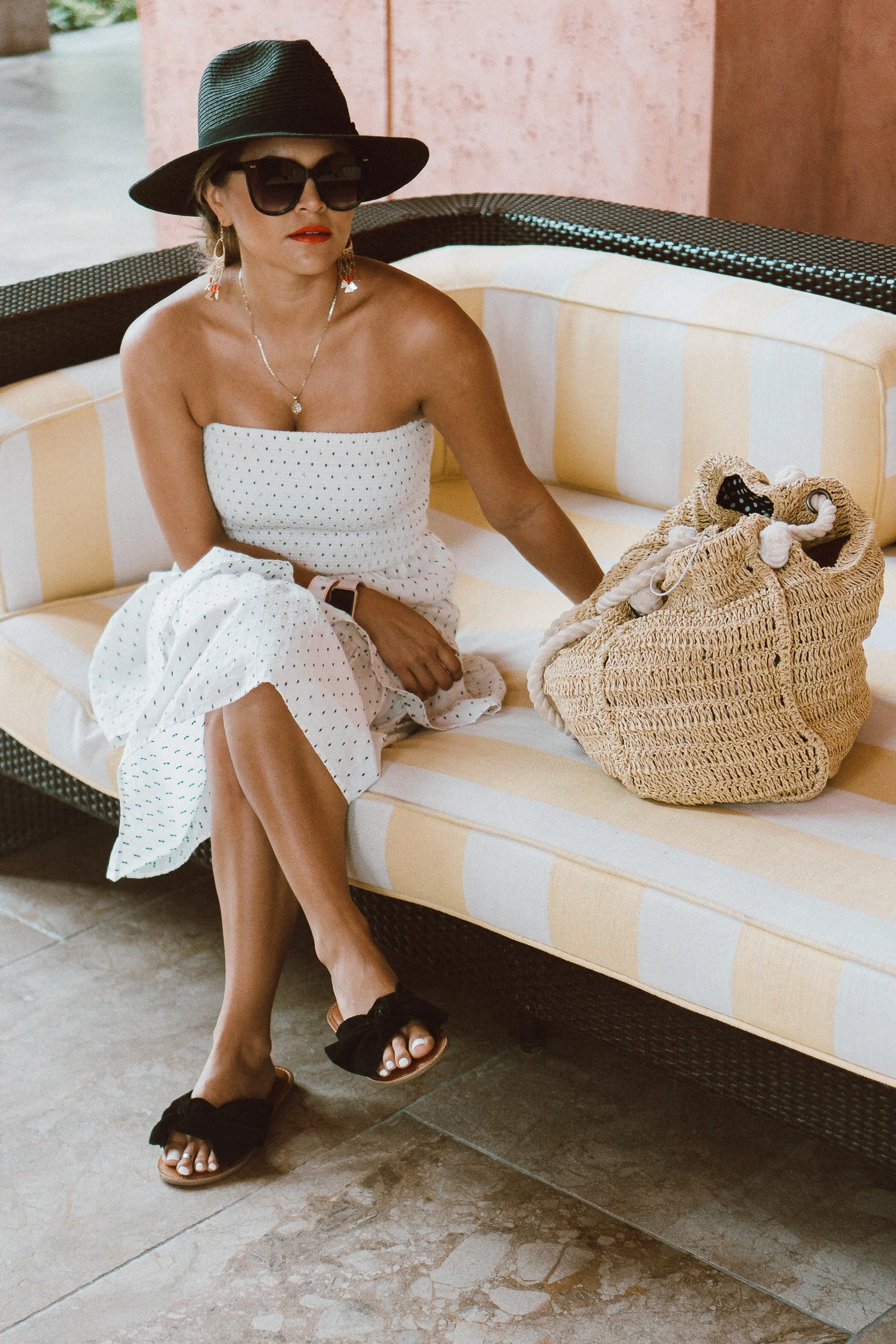 In Atlantis: Polka Dot Dress