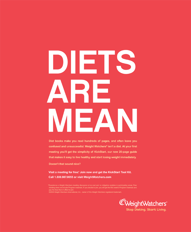 Weight Watchers - Stop Dieting Start Living