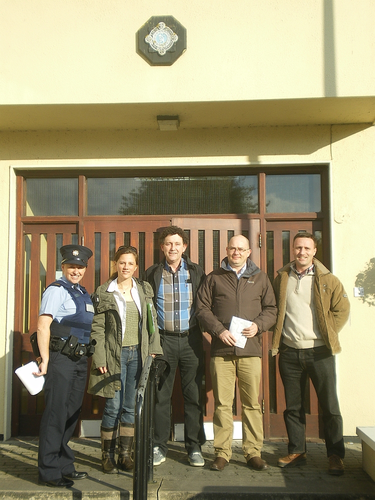 Overnight Self-Assessment Team, early eve, Ennis Garda Station.jpg