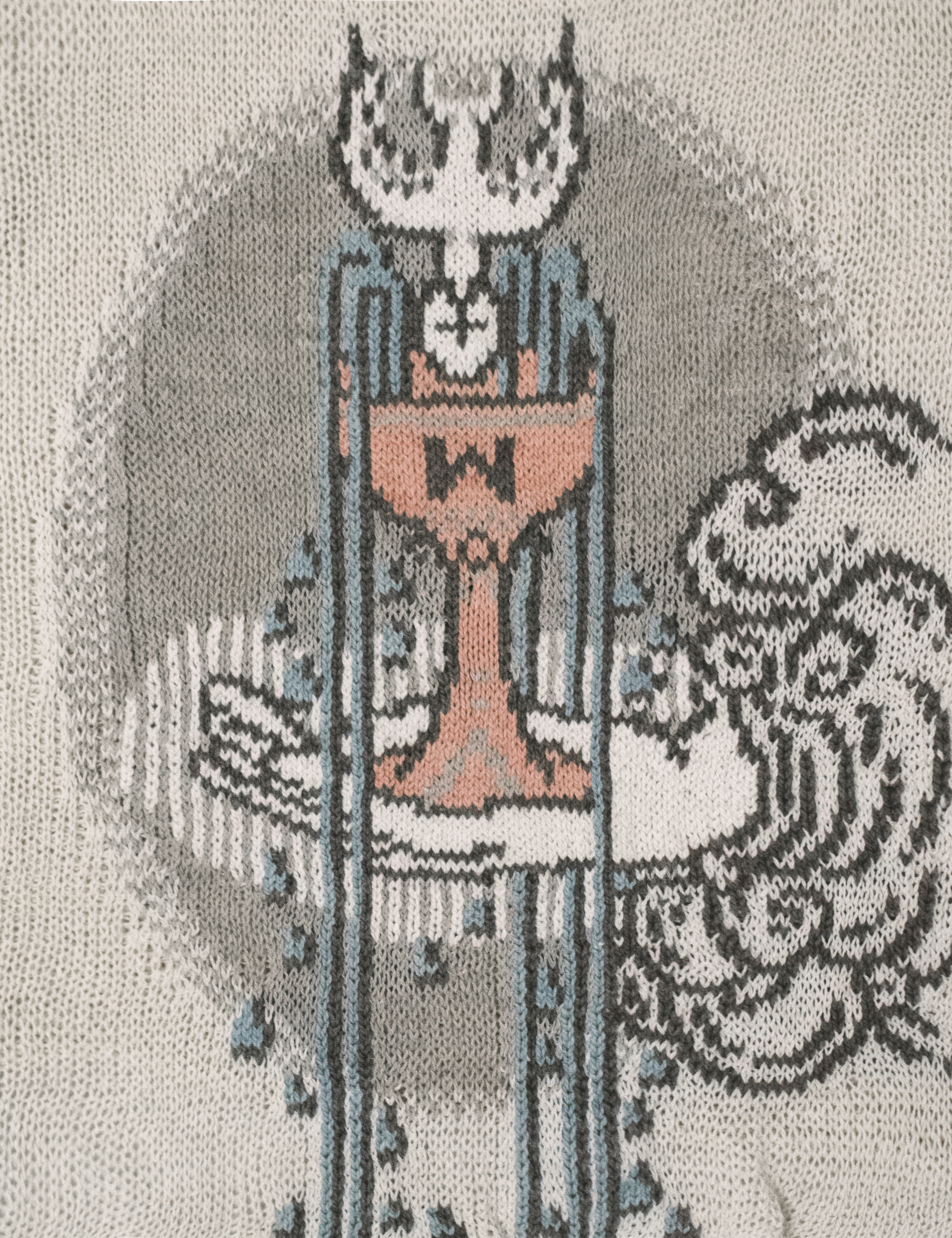 Intarsia Tank Top Detail