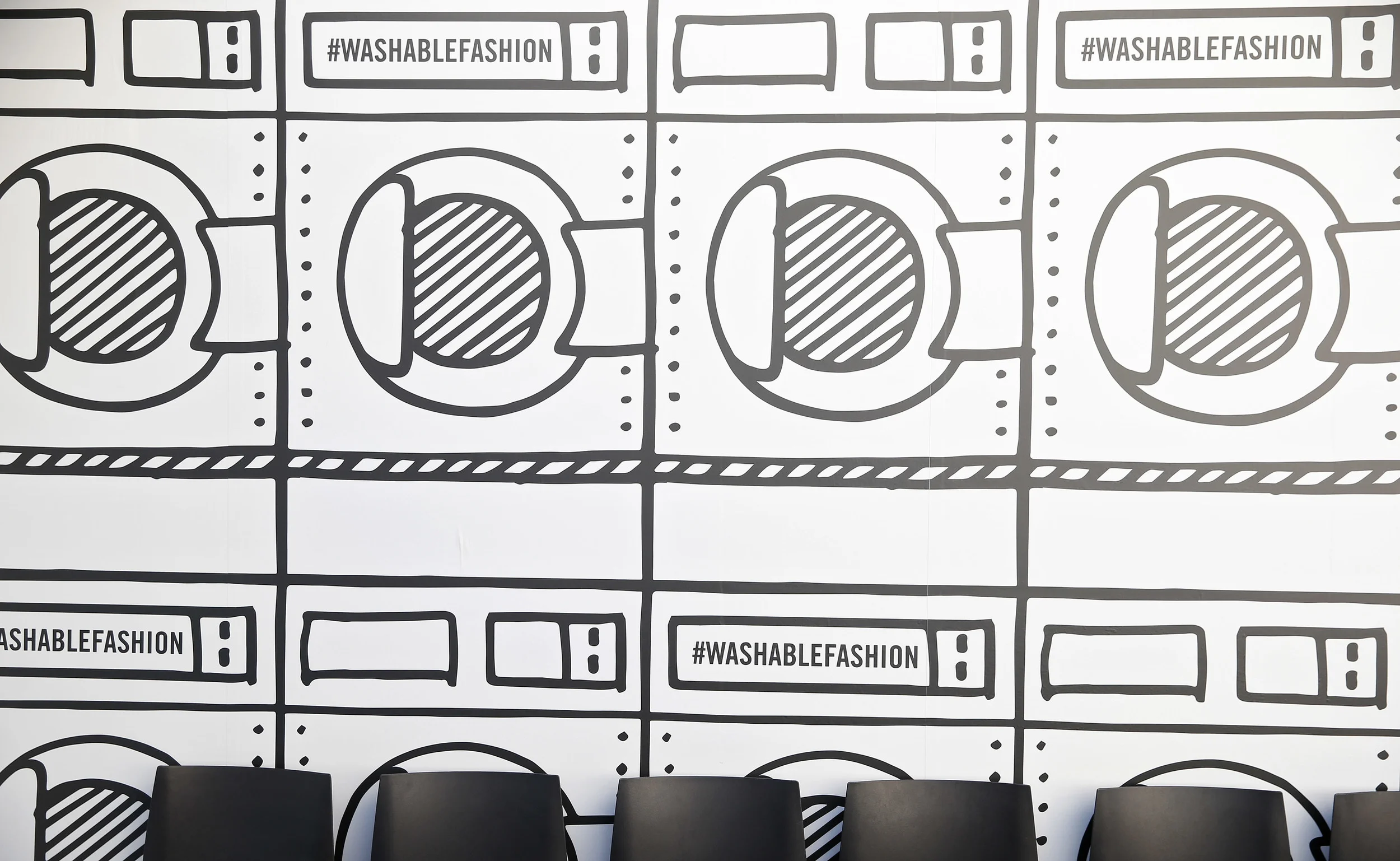 Say Media 100% Washable Fashion Runway Show