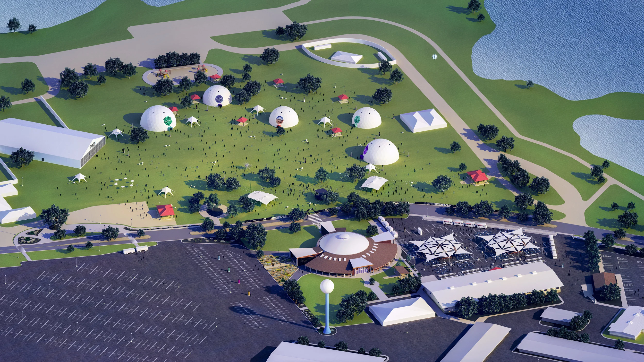  Modeled in Sketchup, rendered in Podium 