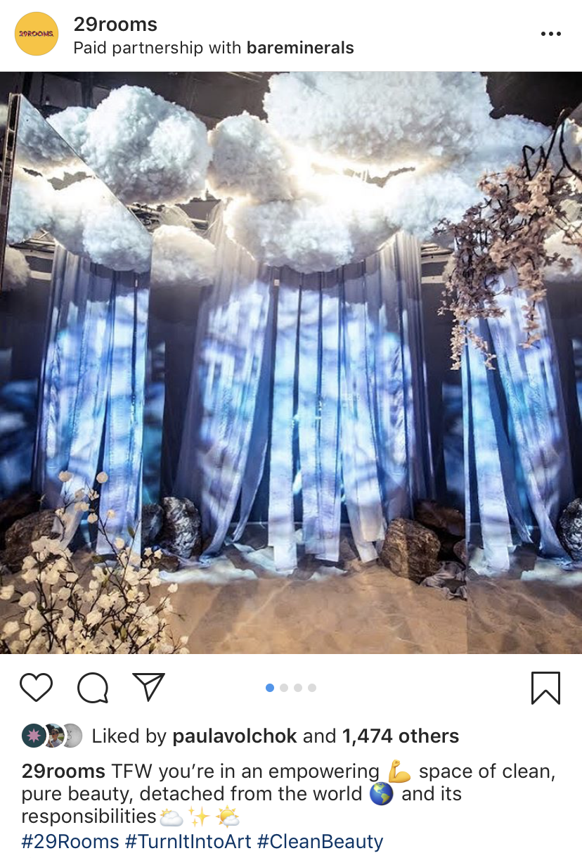 29rooms - BareMinerals