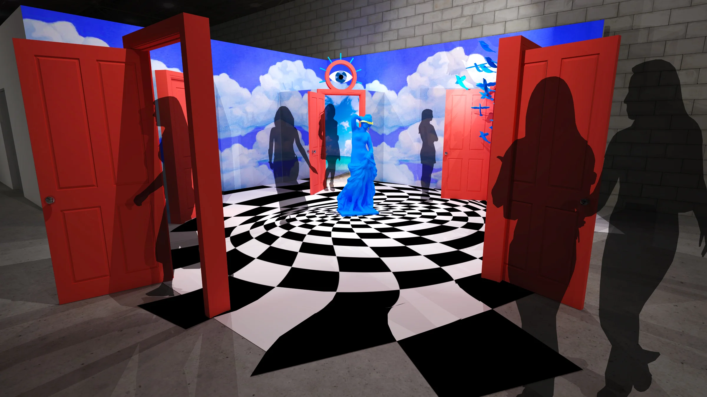  Modeled in Sketchup, rendered in Podium 