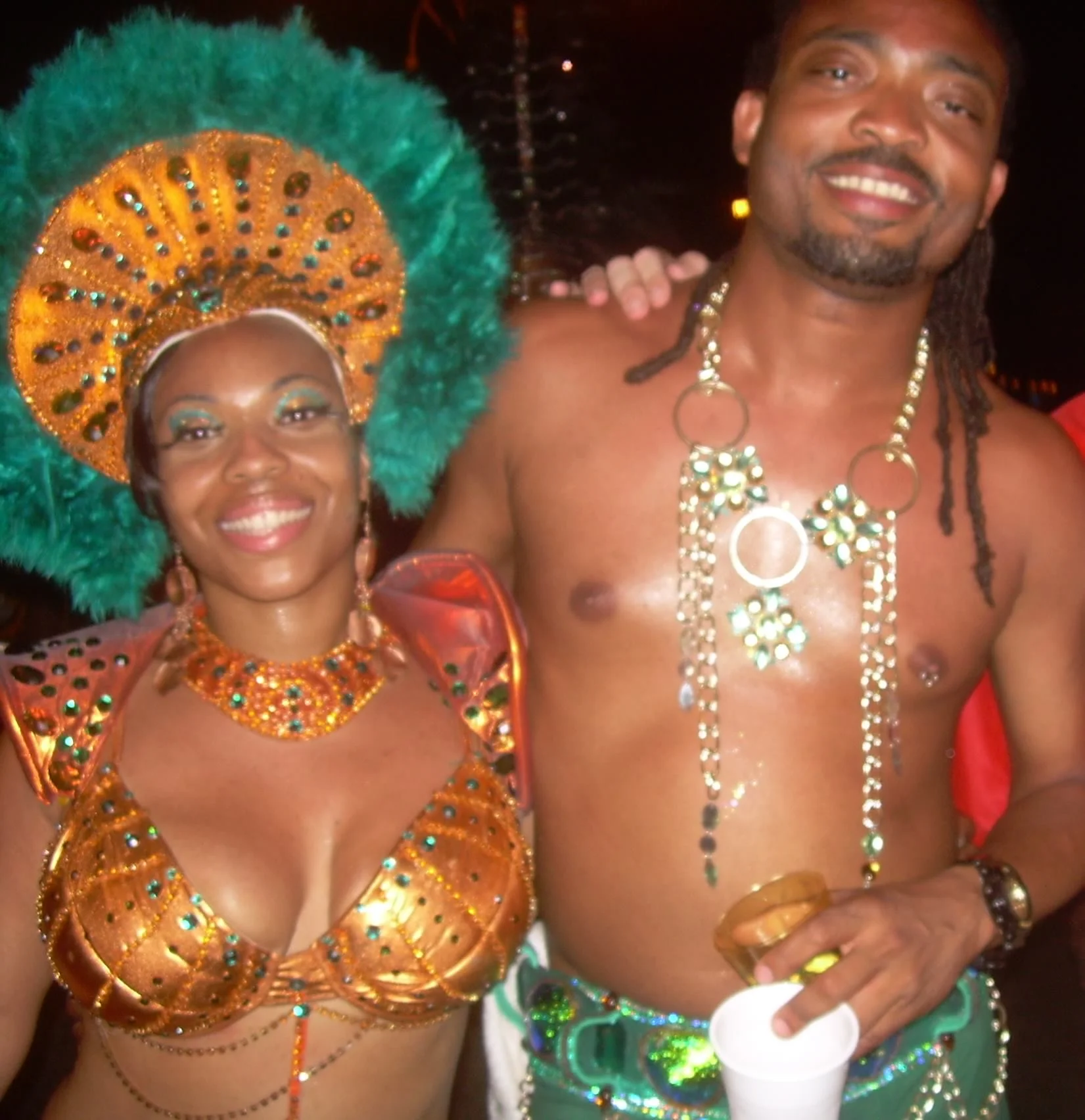 Me and Machel Montano- One of the best Soca Artist in Trinidad