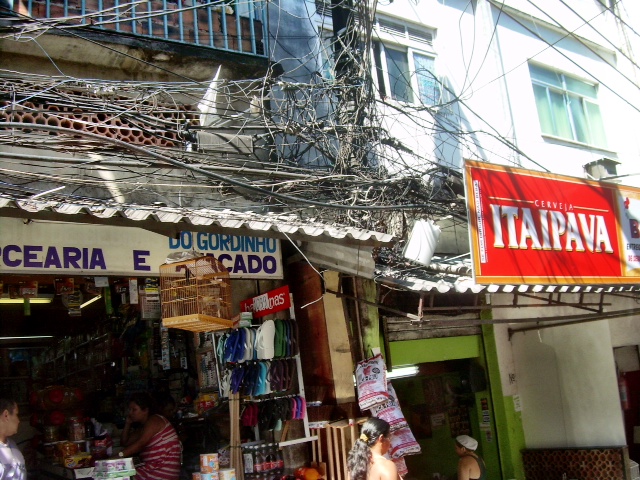 Very interesting how the electrical wires are constructed.