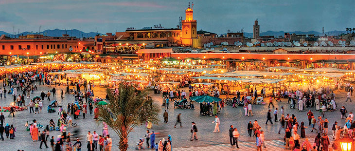 The Square in Marrakesh