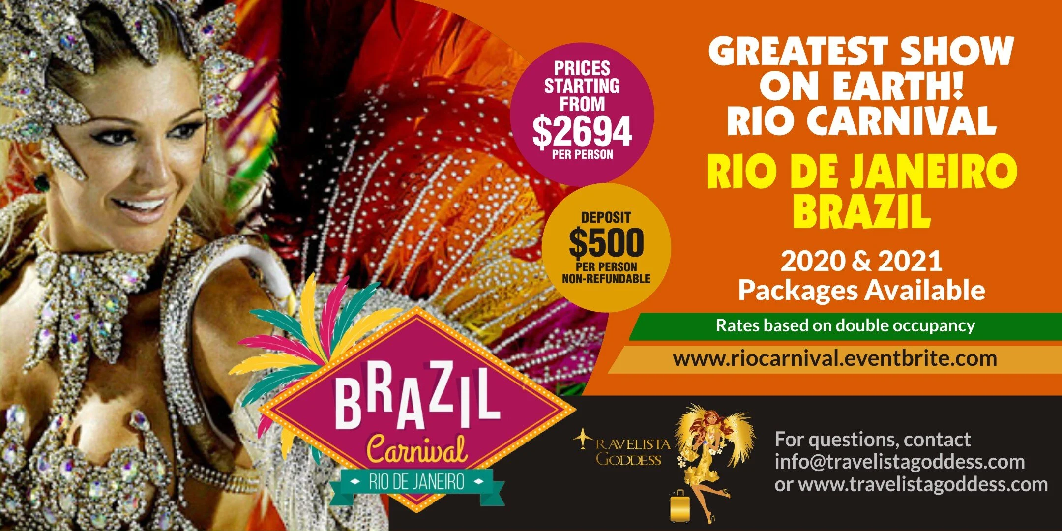 Featured Tour - To book visit www.riocarnival.eventbrite.com