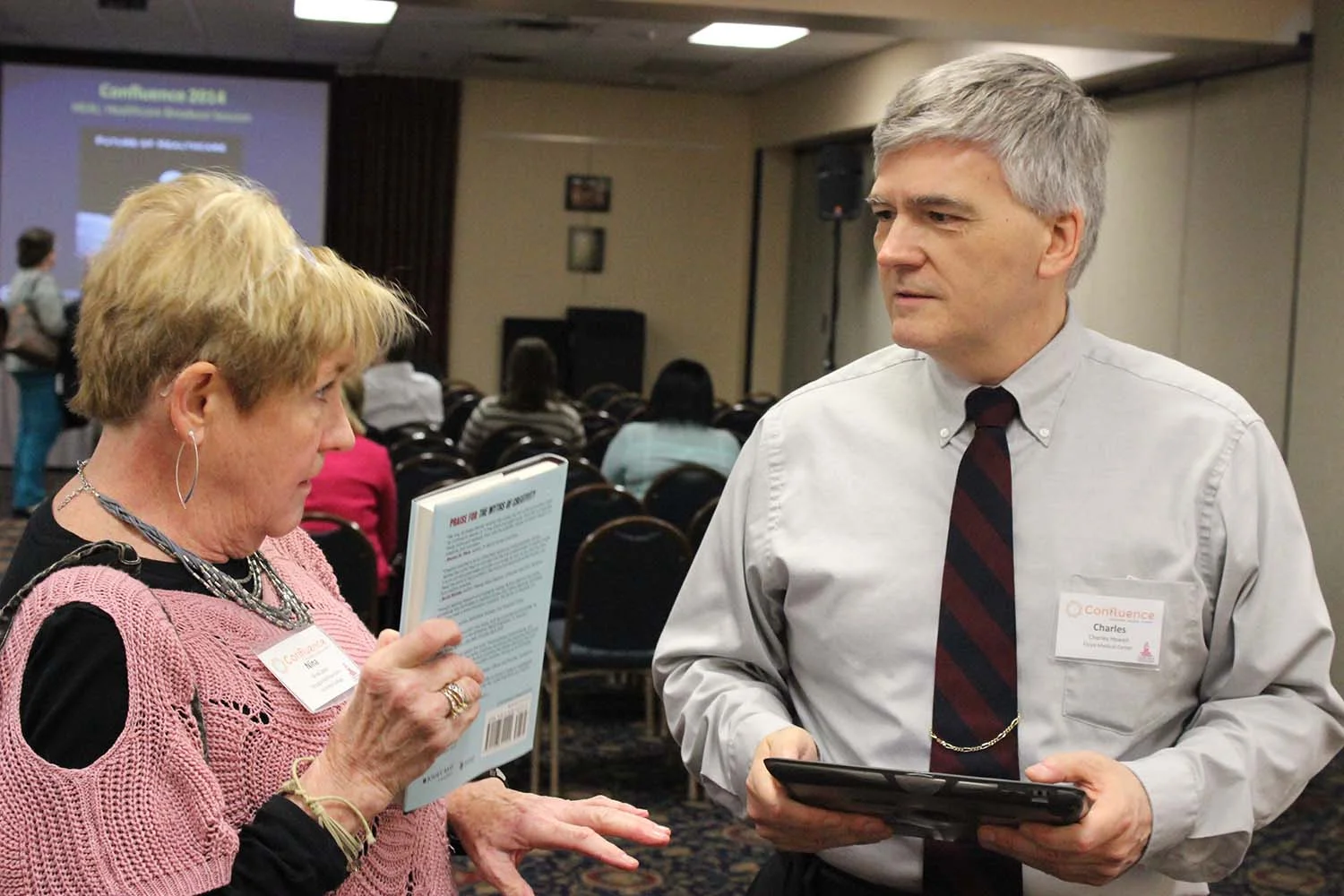 Charles Howell of Floyd Medical Center coordinated an “Interactive Personal Healthcare Technology EXPO” during the Health Care breakout session, which explored local health care innovations and national trends.
