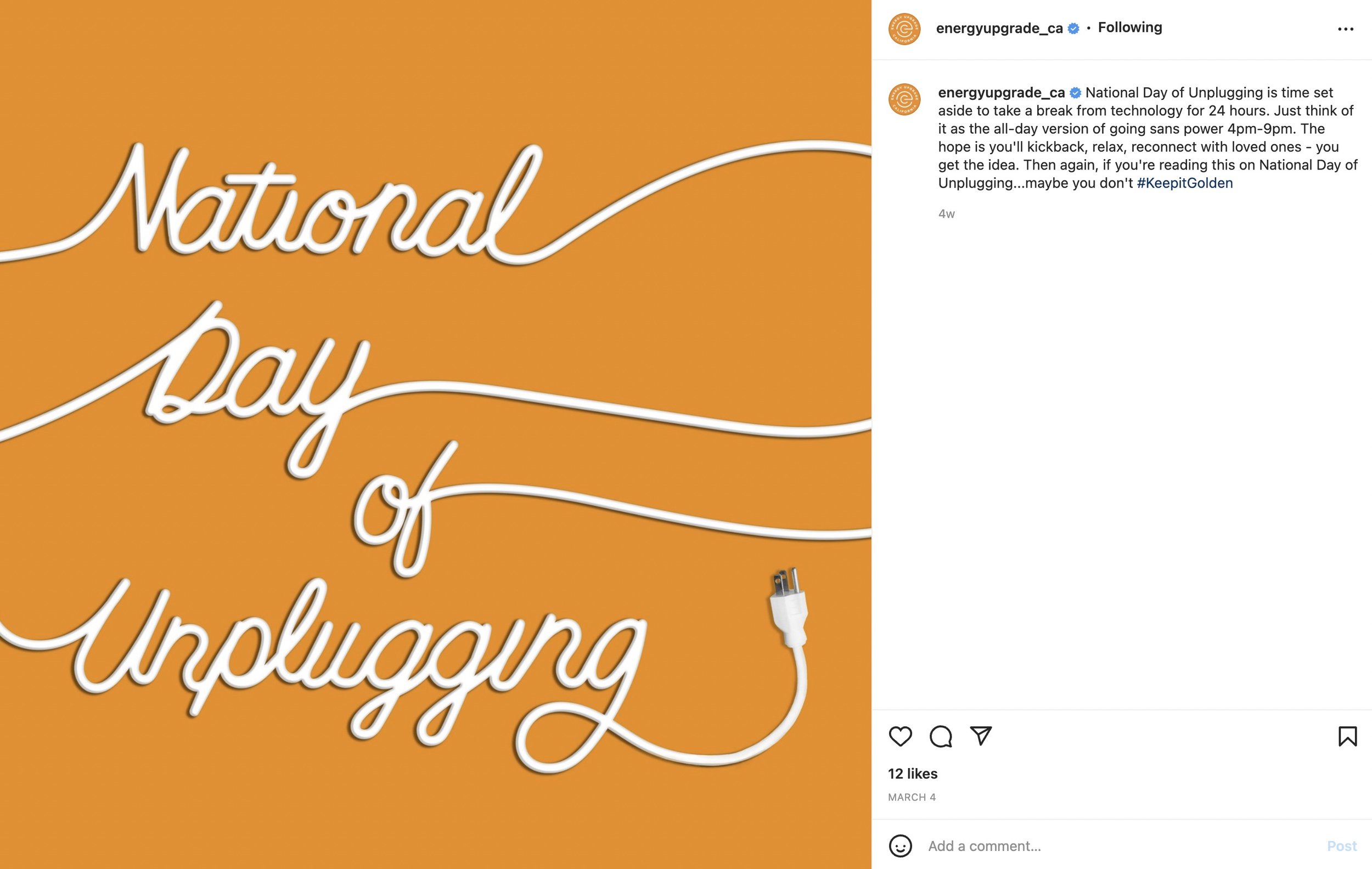  National Day Of Unplugging 