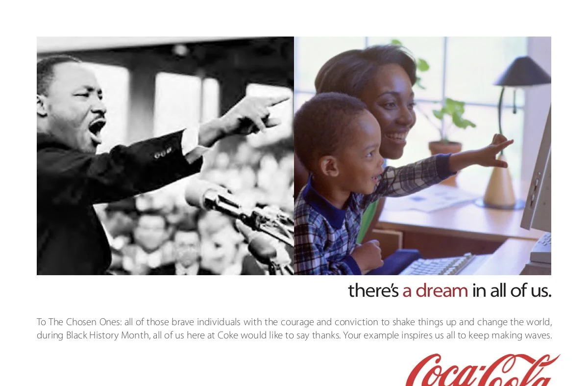  Coke Black History Month “Dream” 