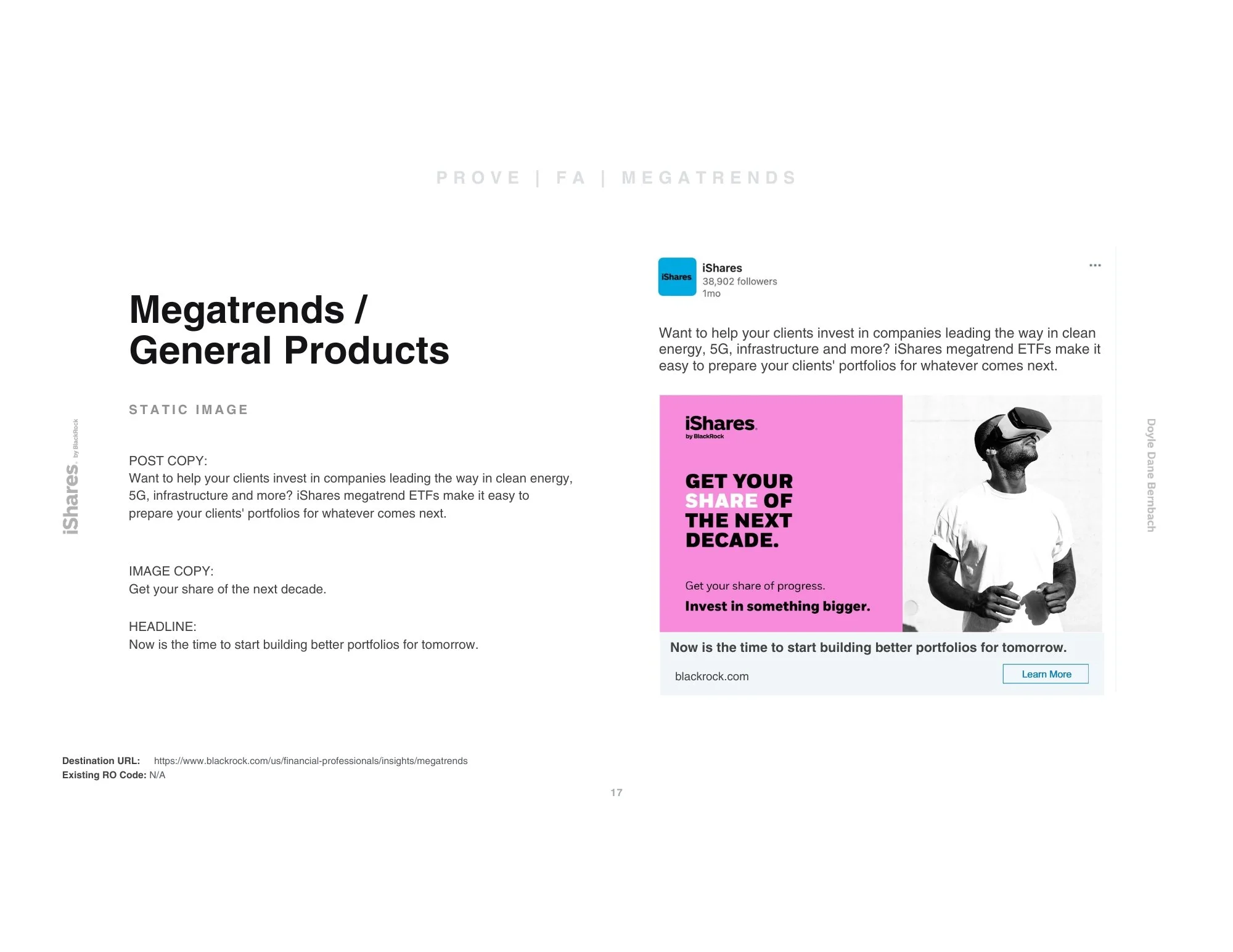  iShares Megatrend ETFs 