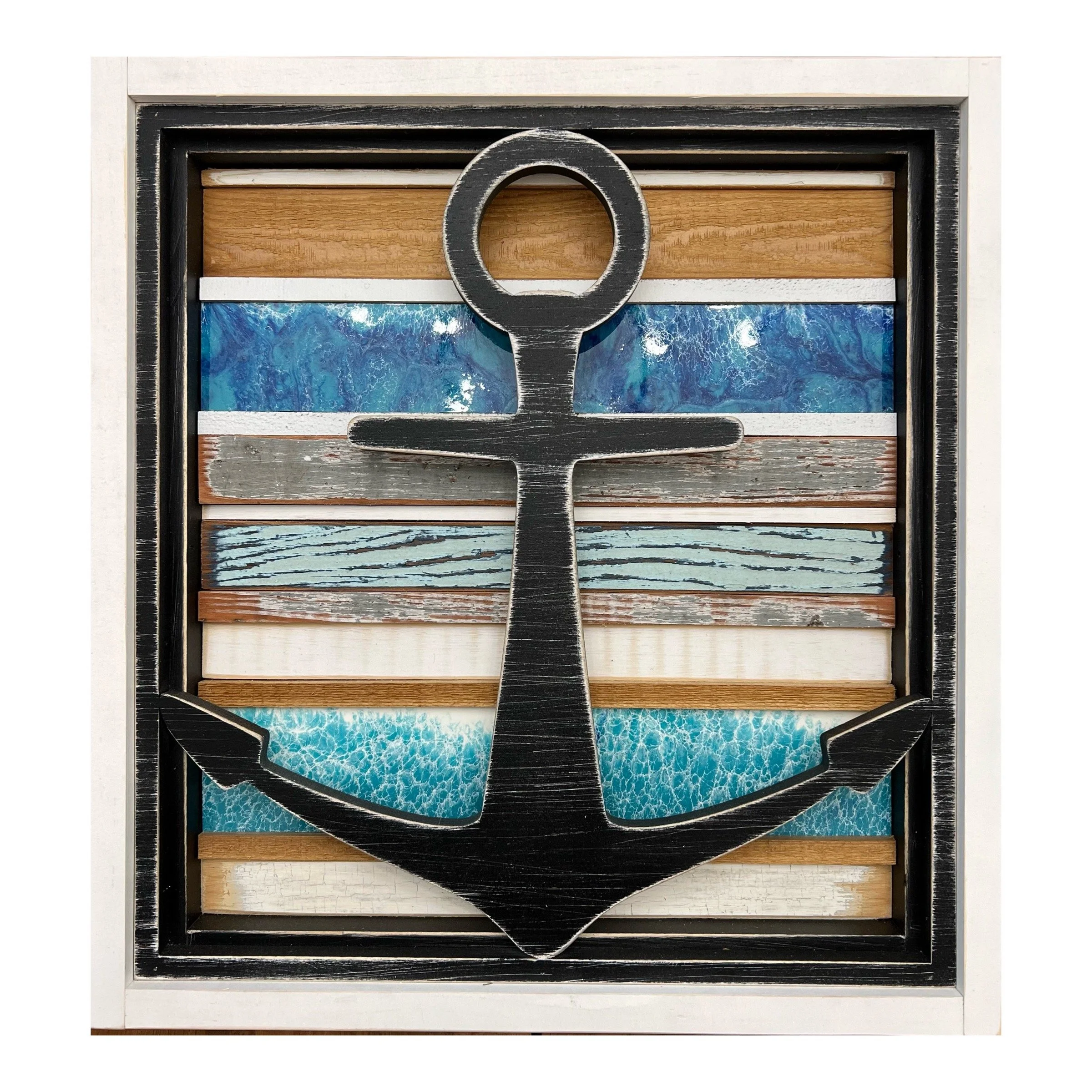 Storm & Sea Salvaged Anchor