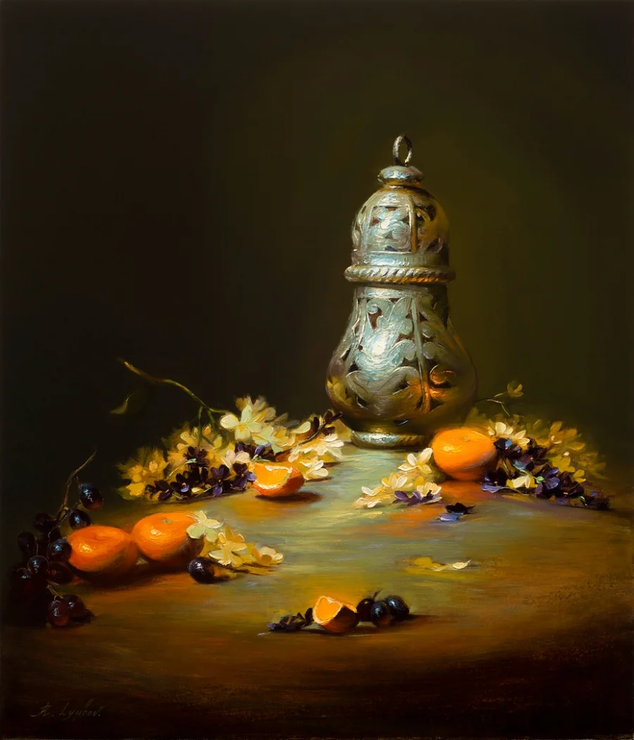 Glowing Silver 18x21 (Sold)
