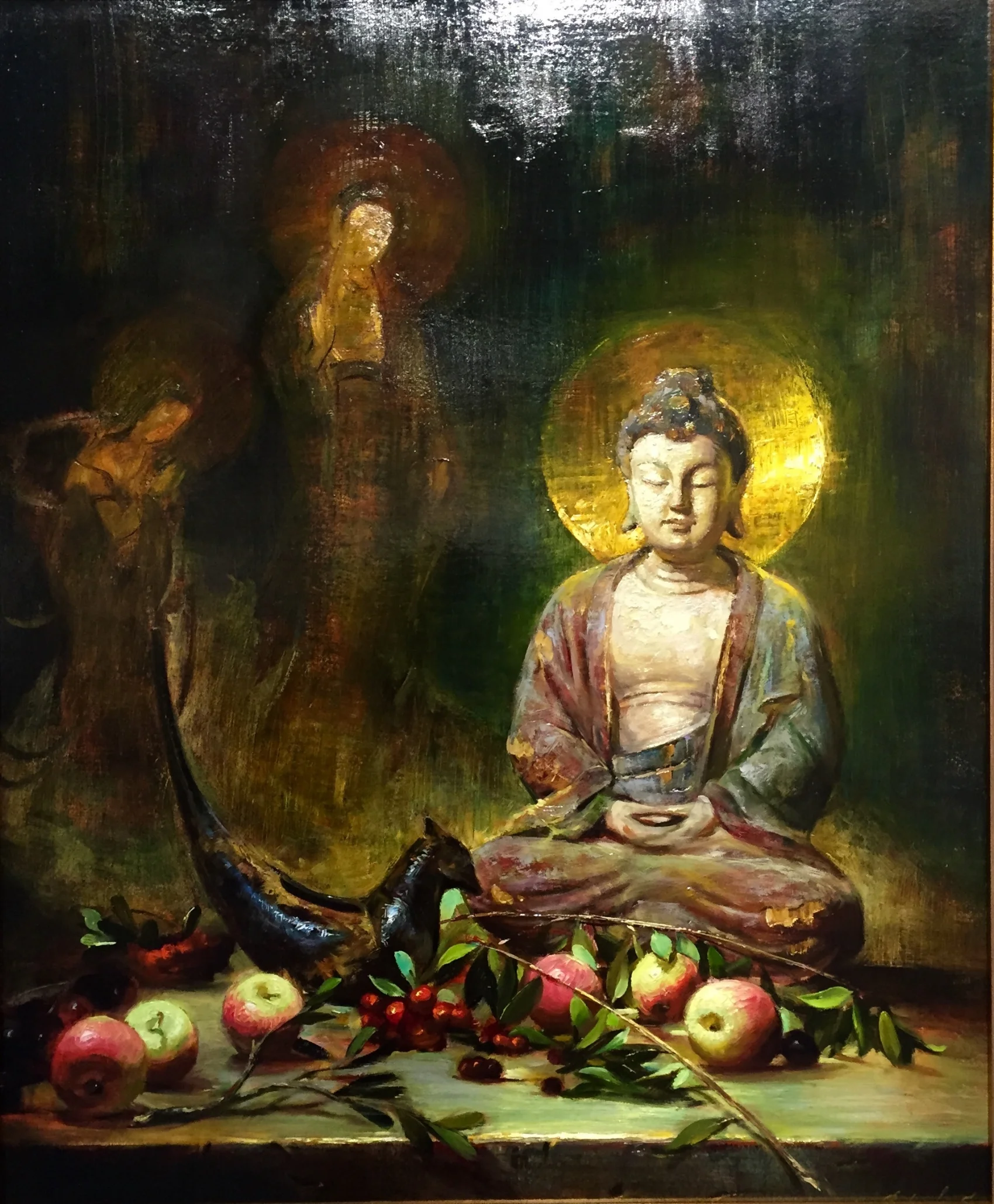 Divined Conversation (24x20)