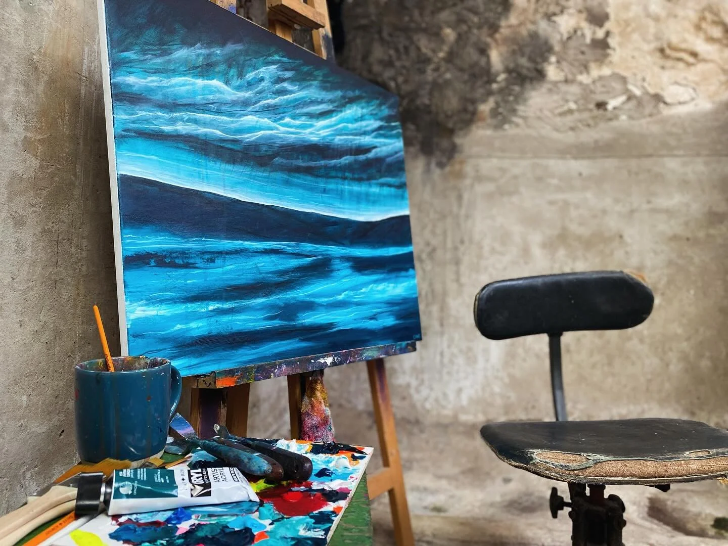 NEW ARTWORK

Now listed on my website. Link in bio.

&lsquo;After Midnight&rsquo;
Acrylic on Canvas
2025

#artist #artwork #painting #seascapeart #seascapepainting #landscapepaintings #abstractart #abstractimpressionism #impressionism #turquoise #sto