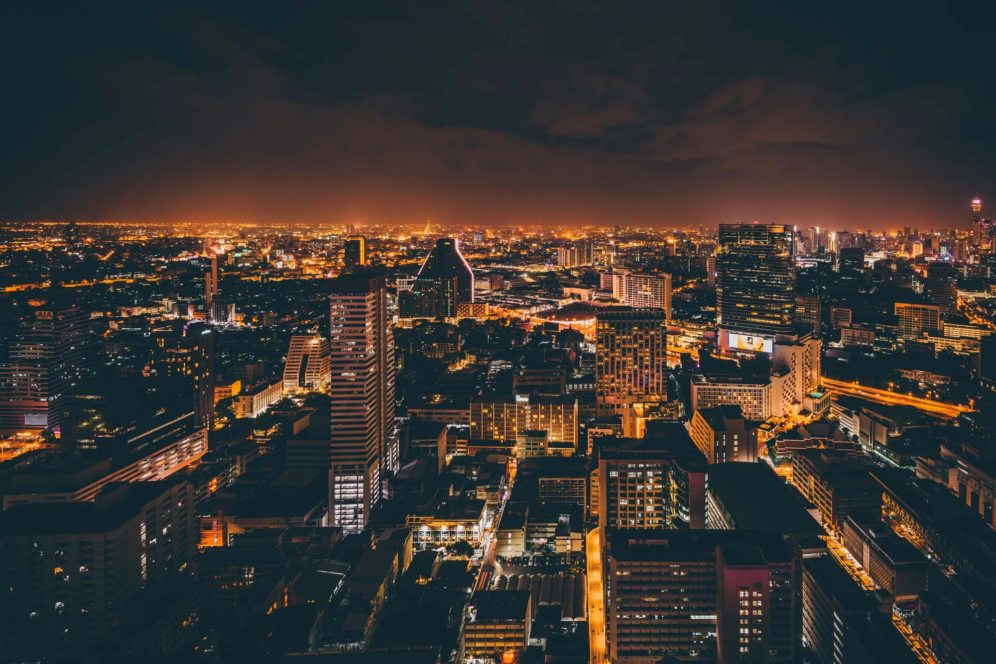 Bangkok Nightscape - A trip to explore the sleepless city of Bangkok