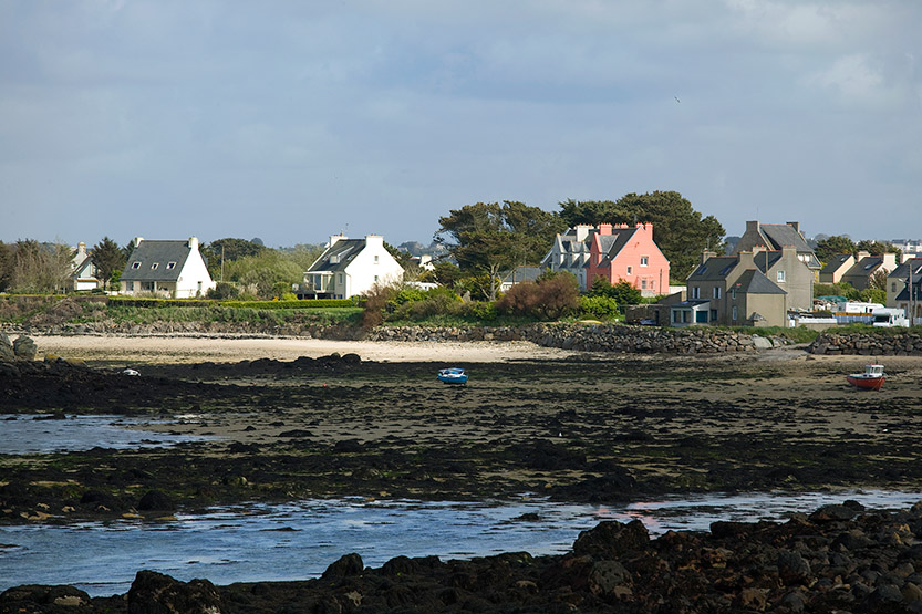 L'anse de Lilia, non loin de Plouguerneau © SD