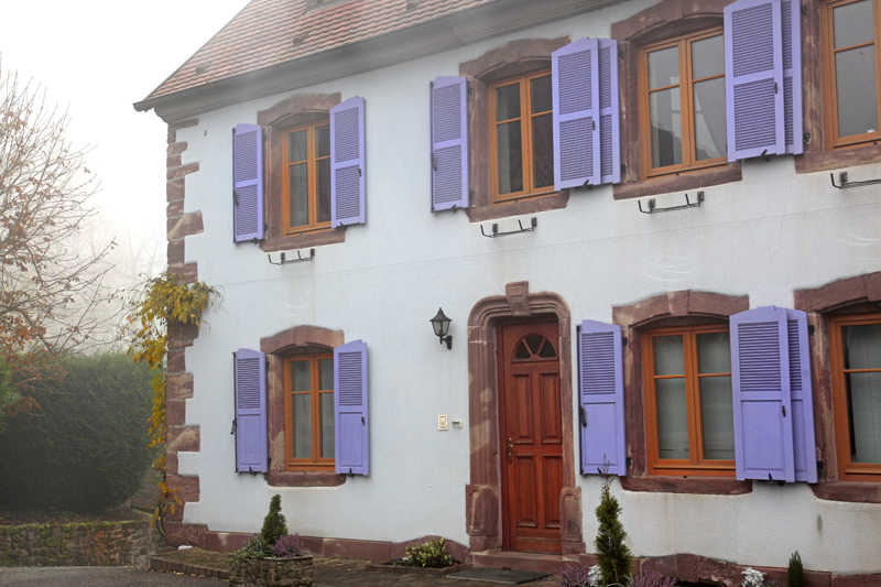 Maison dans le village de La Petite Pierre