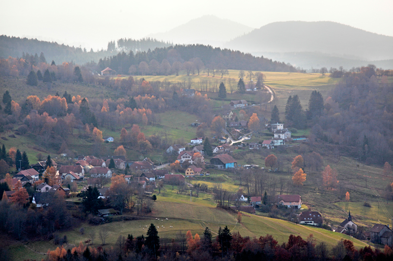 Paysage de la Vallée de la Bruche