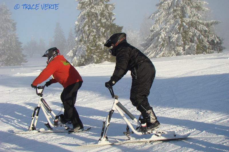 Snowscoot avec 'Trace Verte'