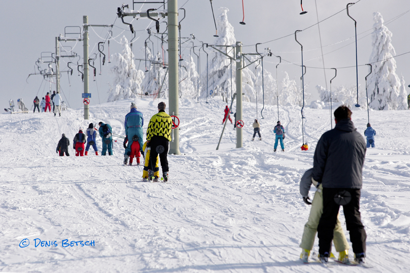 Ski Alpin au Champ du Feu (Vallée de la Bruche)