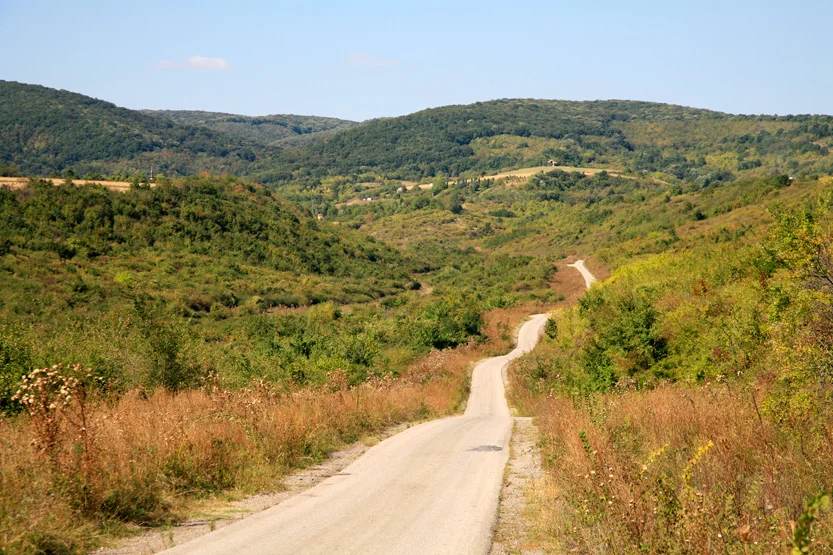 Paysage des monts de Fruska Gora