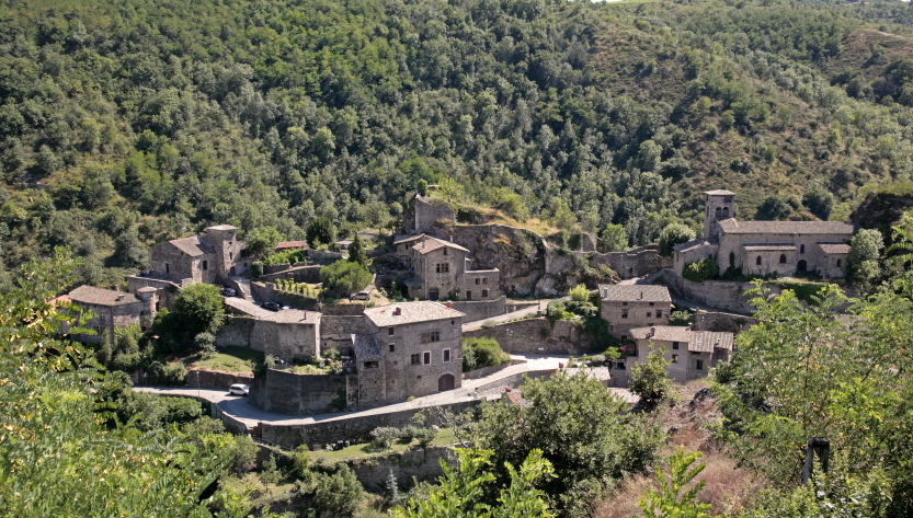 Village médiéval de Malleval dans le Pilat