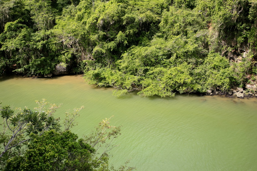 Couleur jade de la rivière Yuma