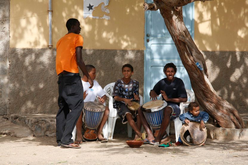 Musiciens de rue à la Palmeira