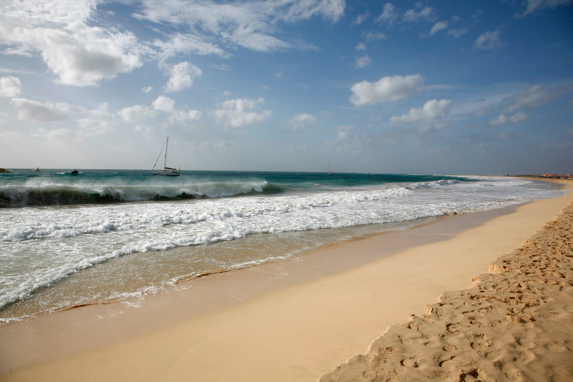 Plage en face du Morabeza