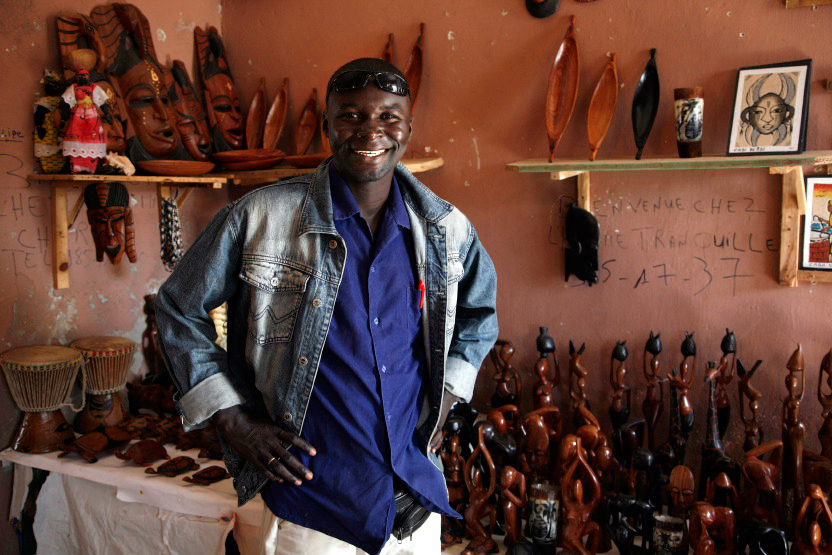 Marchand de souvenirs