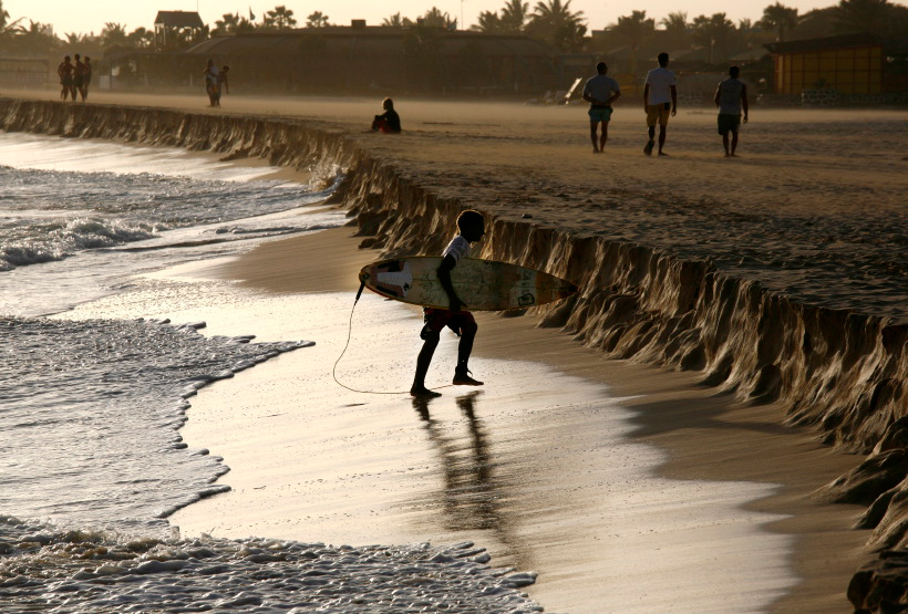 Plage à Santa Maria