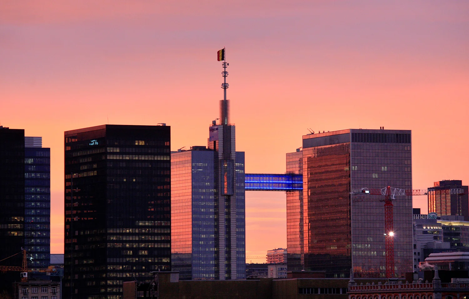 Sunset au quartier Nord