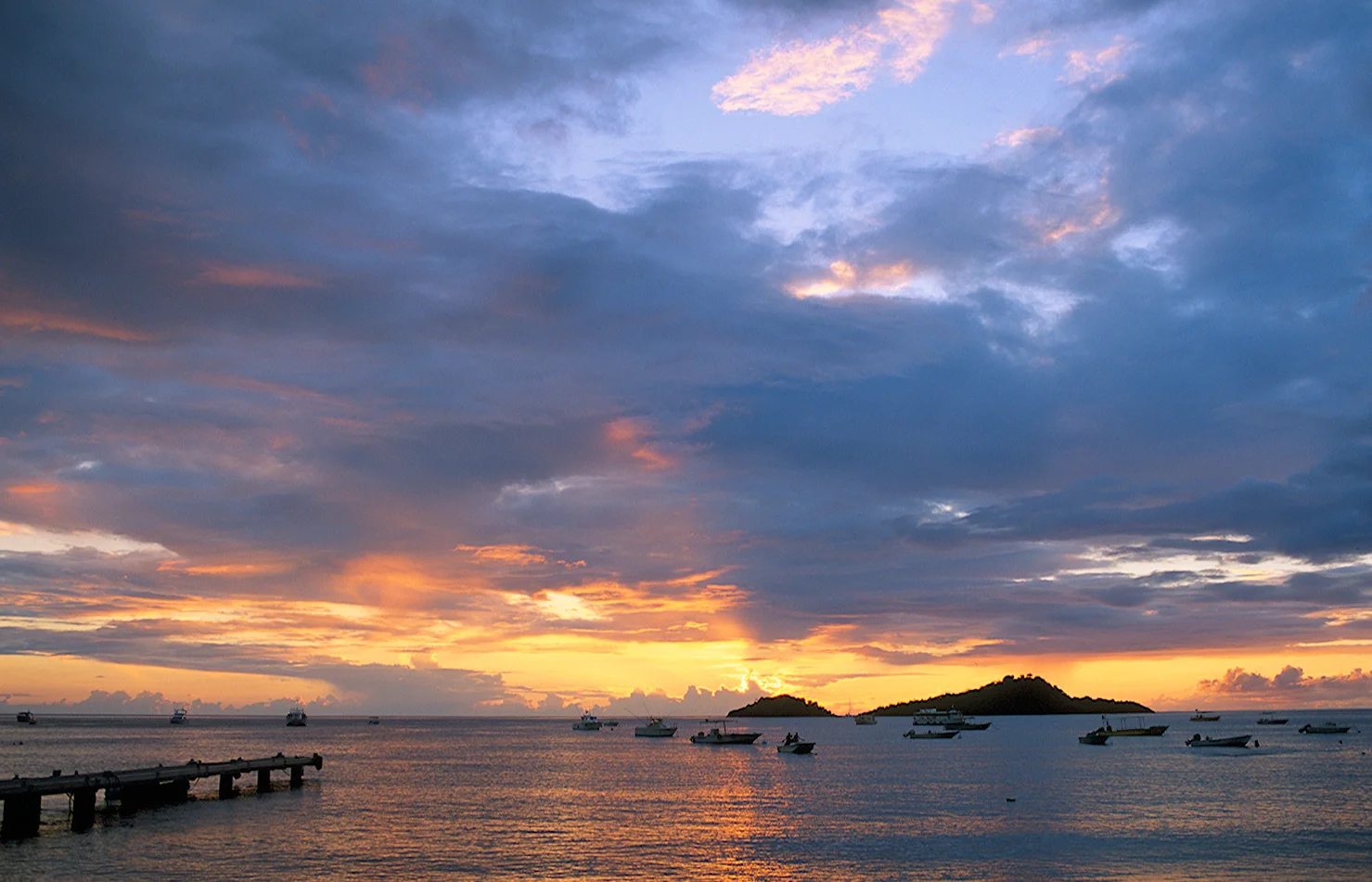 Les îles Pigeon, Malendure, Guadeloupe