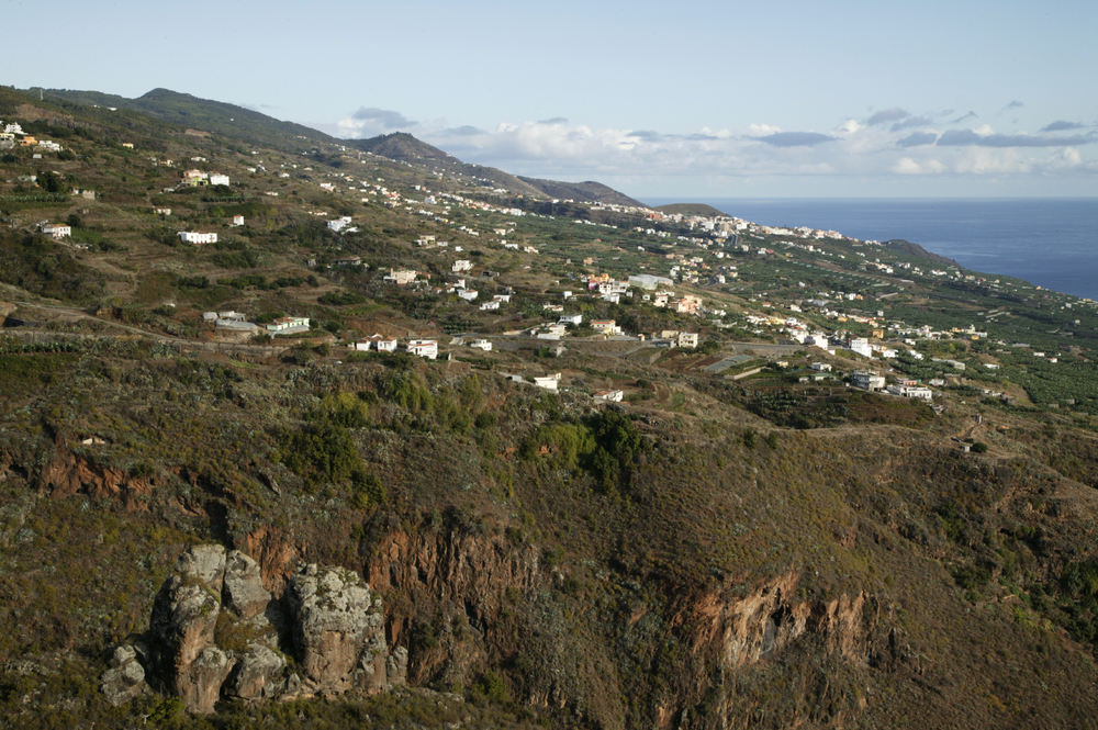 Vue du Mirador de San Bartolo, La Palma