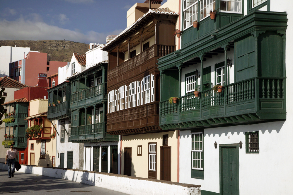 Maisons typiques de Santa Cruz de La Palma