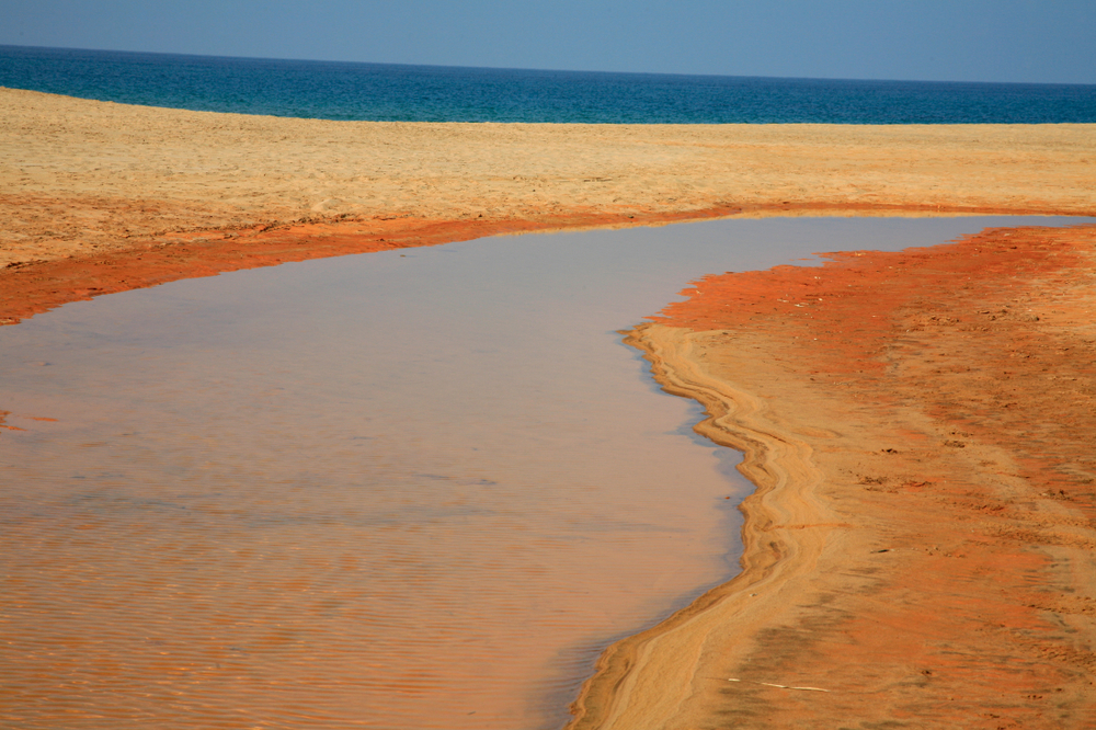 Plage "di Piscinas", Costa Verde