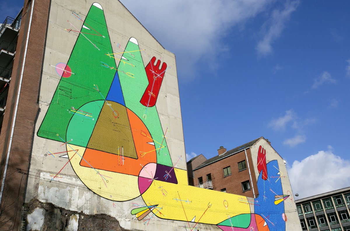 Fresque de Sixe Paredes (rue Tumelaire) © JJ Serol