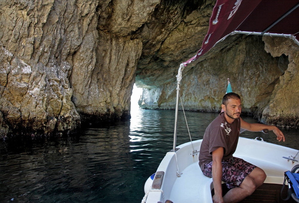 Exploration des caves marines de Tremiti