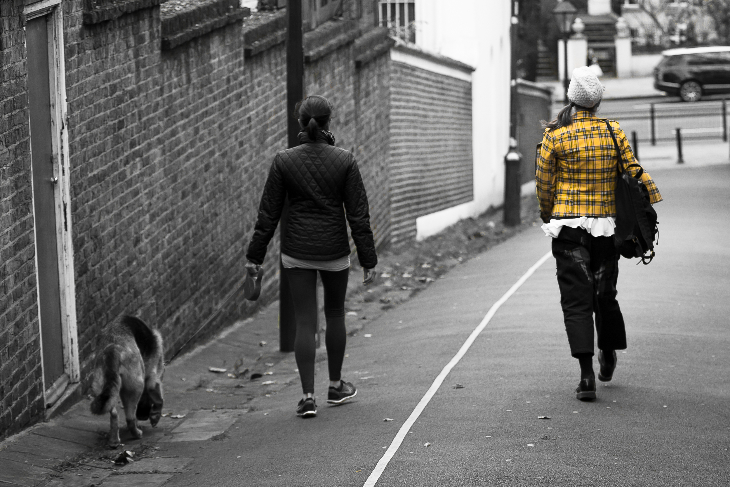 'London Fashion'… Saw this scene whilst walking in London and could see this image immediately. I think it needed all three to make it work.