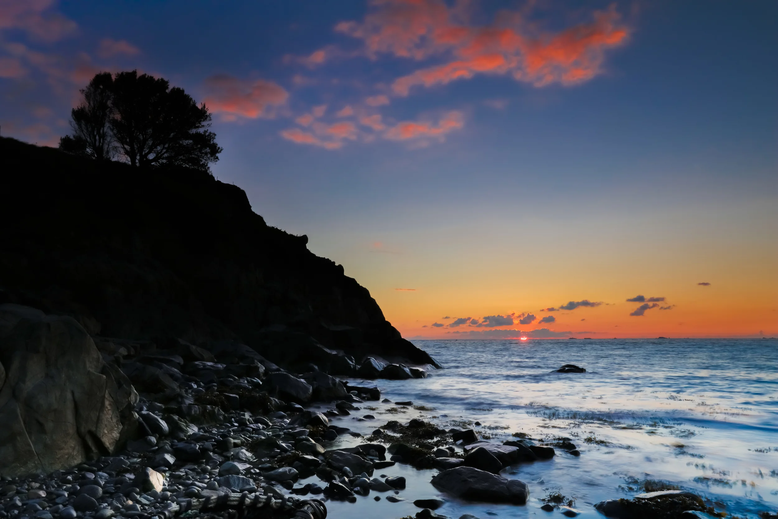 'Hope'..... A crisp morning from Guernsey's north coast....